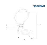 RECAMBIOS TAPA INODORO STARCK-I DURAVIT